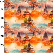 100% Cotton Poplin Oriental