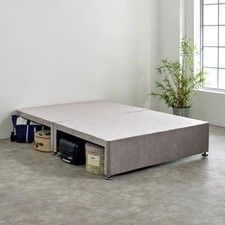 LAST ONE! 5ft OPEN STORAGE BED BASE WITH OPTIONAL HEADBOARD! FROM DISPLAY!