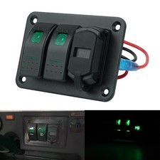 2 Gang Toggle Rocker Switch