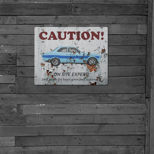 Man cave metal sign pub - metal,