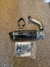 GR MOTO Slip On Exhaust Silencer Muffler
