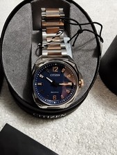 Citizen Eco-Drive Blue Dial 42mm AW1726-55L TWO-TONE  RRP £329 NEW/BOXED 