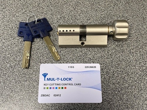 Mul lock euro cylinder - t,