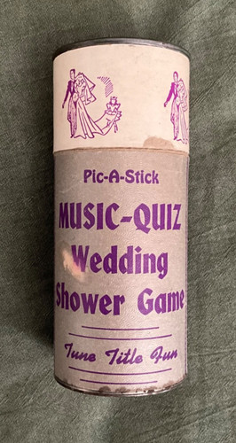Vintage pic stick music quiz - pic-a-stick, music-quiz