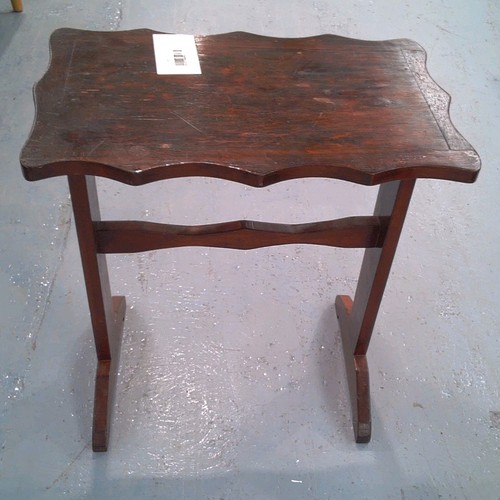 Vintage dark wood occasional - dark,