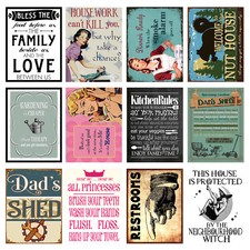 Home, Funny, Retro Metal