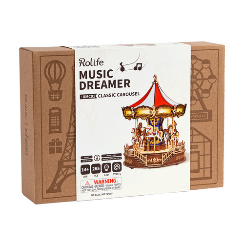 Robotime kit rolife - robotime,