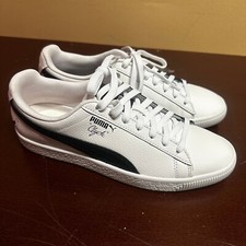 Puma Mens White Staple X Clyde