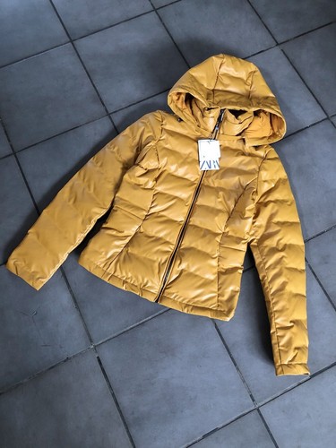 Zara yellow faux leather - faux,