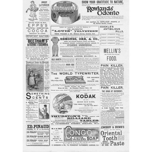 Victorian adverts hygienic - victorian,