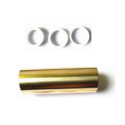 26mm brass guitar slide - brass,