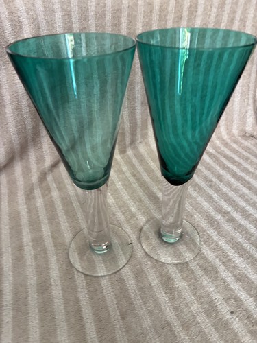 Hand blown wine cocktail - 2, wine/cocktail