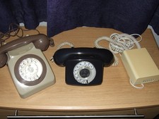 Pair Vintage Telephones 1977