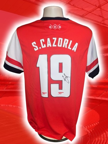 Hand signed santi cazorla - hand,