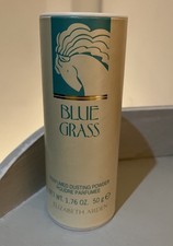 VINTAGE ELIZABETH ARDEN BLUE GRASS PERFUMED DUSTING POWDER 50 g