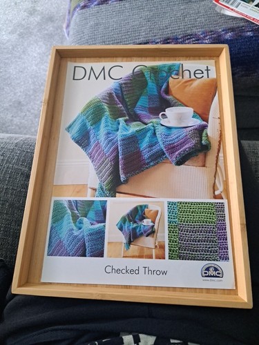 Dmc crochet pattern checked - dmc, pattern: