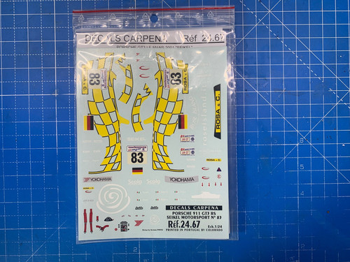 Carpena decals porsche - 1/24,
