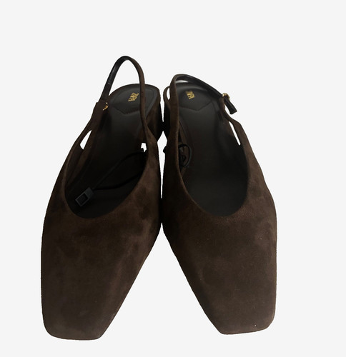 Zara brown suede women - brown,