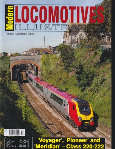 Modern locomotives illustrated - locomotives,