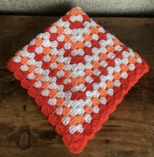 Hand Crocheted Dolls Blanket
