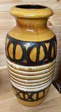 LARGE VINTAGE SCHEURICH KERAMIK FLOOR VASE, WEST GERMANY