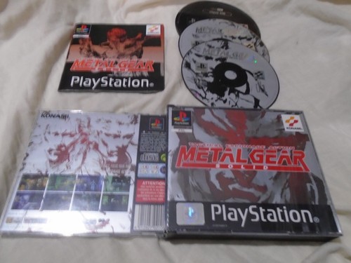 Metal gear solid ps1 complete - metal,