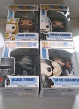 Funko Pop Monty Pythons Holy Grail X4 #197, 199, 200, 201  Great Condition