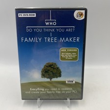 Who Do You Think You Are? Family Tree Maker - PC CD-ROM - Brand New & Sealed