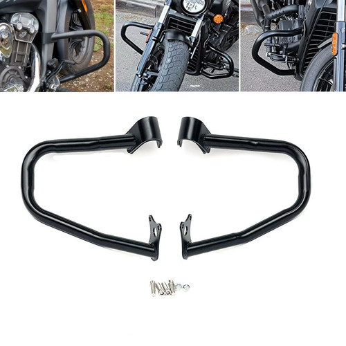 Front engine guard frame - front,
