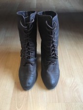 Women's George Asda Brown Ankle Boots Size UK 4