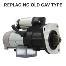 PERKINS 12V 3.6KW G/R STARTER MOTOR REPLACING CAV 10T CW