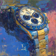 Rolex Watch Pop Art 24x24