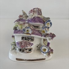 Antique Staffordshire Ornate Pastille Burner C.1850