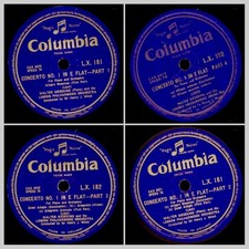 WALTER GIESEKING -PIANO- & LONDON PHILH. Liszt: Concerto No. 1 in E Flat   GS706