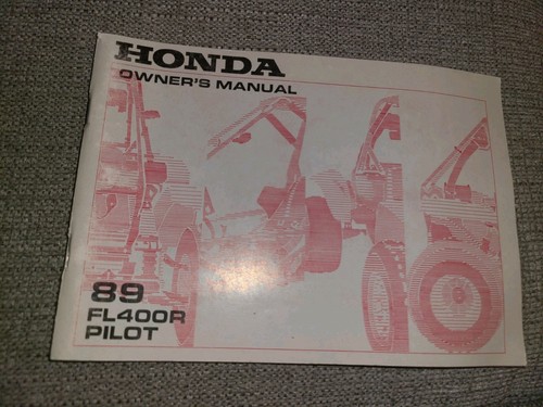 1989 honda pilot 400 fl400r - 89,