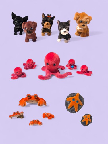 Meg pocket flocked - in,