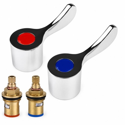 Faucet handle valve set - handle,