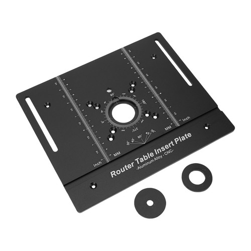 Black router table - table, insert