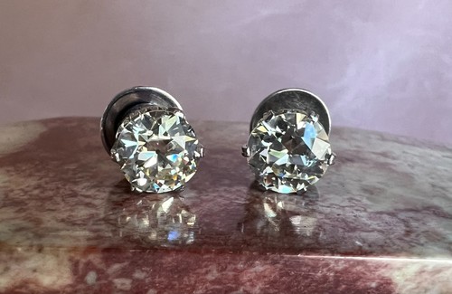 Antique gia certified 88tcw - gia, 3.88tcw