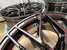 4x VW TRANSPORTER FITMENT SPORTLINE 18" XT3 ALLOYS  GLOSS BLACK 5X120 T5-T6.1