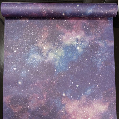 Navy purple space galaxy - space,