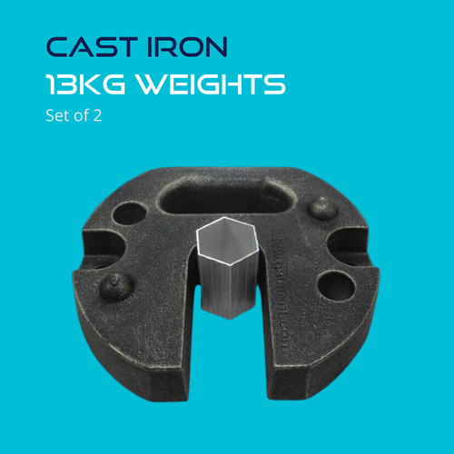 Set 13kg cast iron - 13kg,