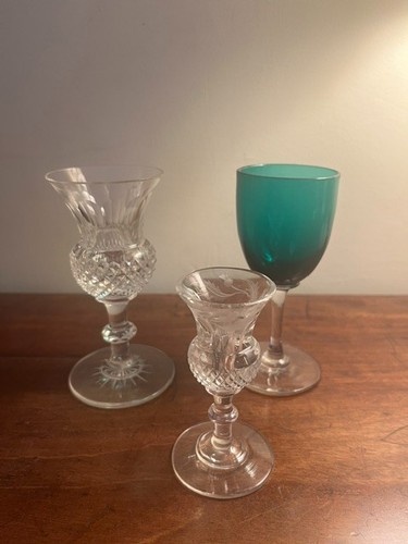Two vintage edinburgh crystal - vintage, ?edinburgh