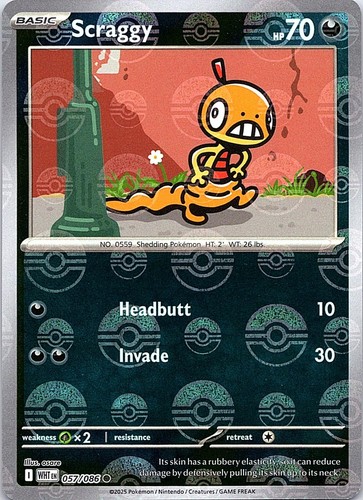 Scraggy - , (poke
