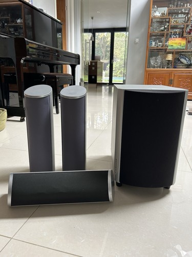 Cabasse speakers and subwoofer - and,
