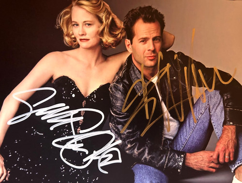 Moonlighting cast signed - moonlighting,