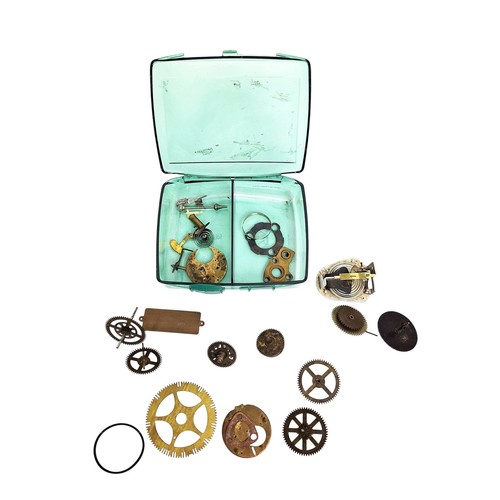 Vintage clock repair parts - repair, lot