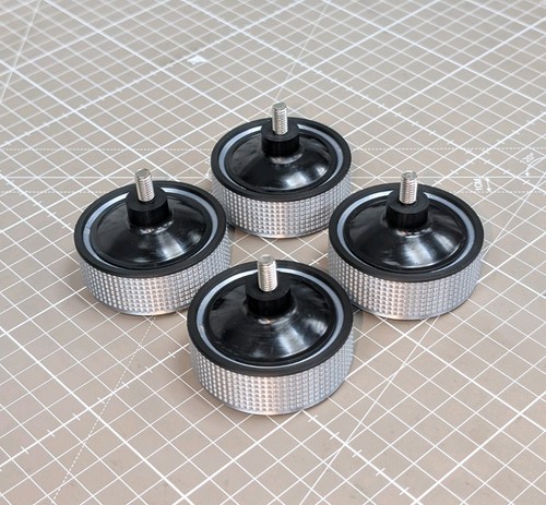 All silver turntable - silver,