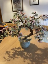 Chinese Hardstone Bonsai Tree
