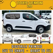 Vauxhall Combo Vehicle Graphics Decals -  Sign Writing - Printing Design